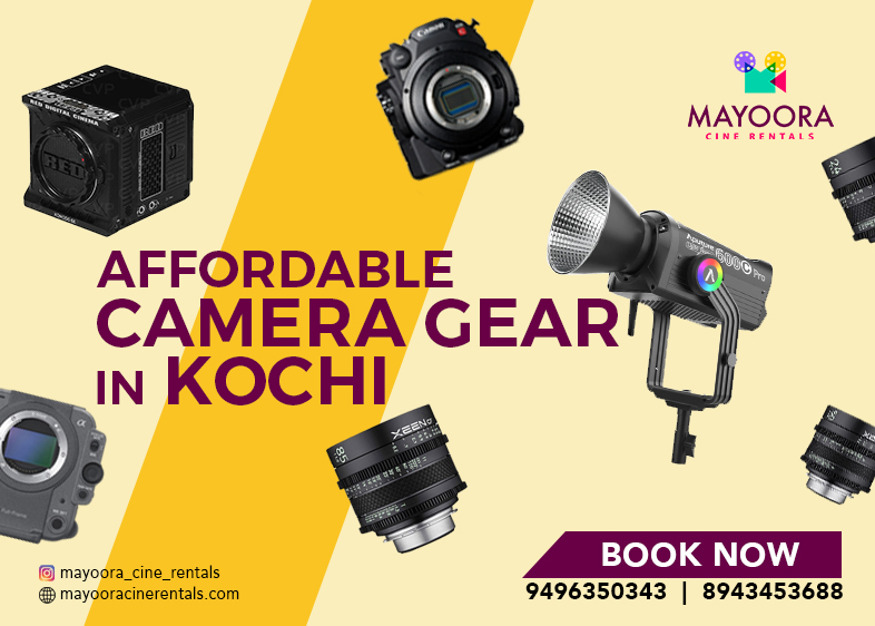 Cinematic Camera Rental Kochi